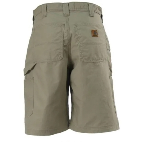 Carhartt Cotton Canvas Work Shorts Original Fit brown B147 TAN size 44 - Picture 2 of 13